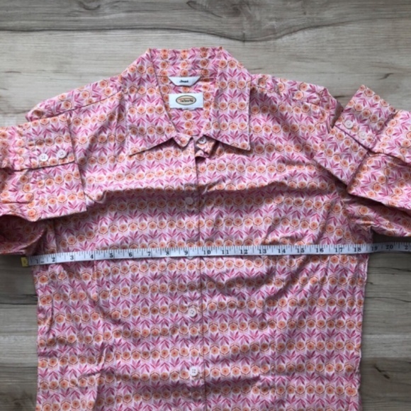 Stretchy Talbots Button Up Blouse - Picture 2 of 7